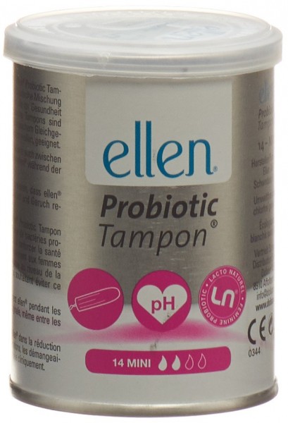 ELLEN mini Probiotic Tampon 14 Stk