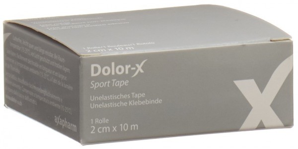 DOLOR-X Sport Tape 2cmx10m weiss
