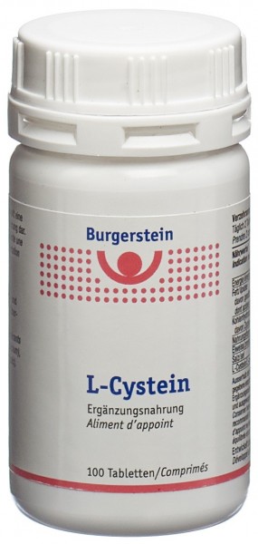 BURGERSTEIN L-Cystein Tabl Ds 100 Stk