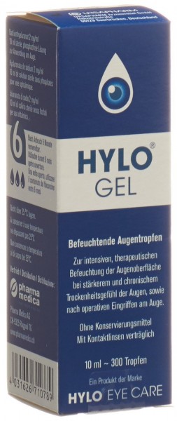 HYLO-GEL Gtt Opht 0.2 % Fl 10 ml