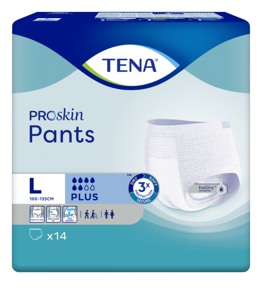 TENA Pants Plus L Spitalsort (neu) 14 Stk