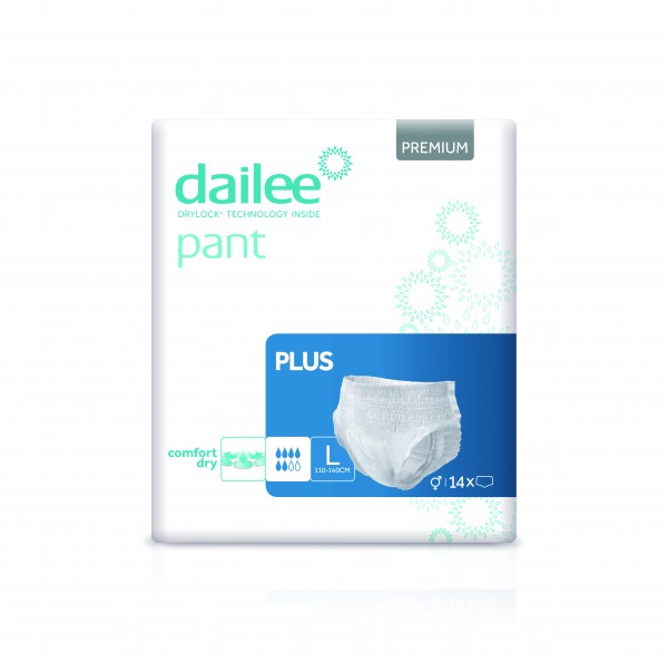 Dailee Pant Premium Plus L à 14 Stk.