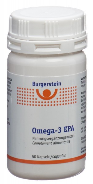 BURGERSTEIN Omega 3-EPA Kaps 50 Stk