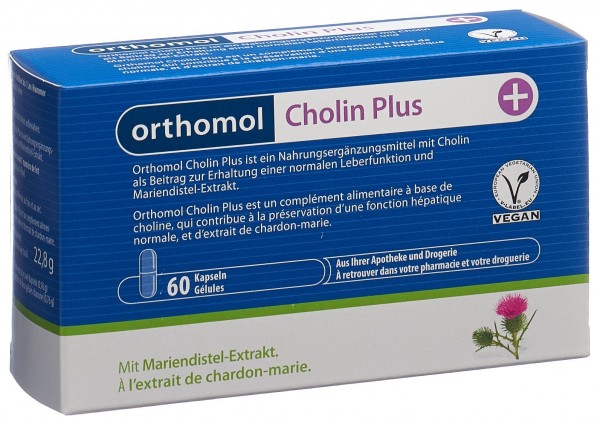ORTHOMOL Cholin Plus Kaps 60 Stk