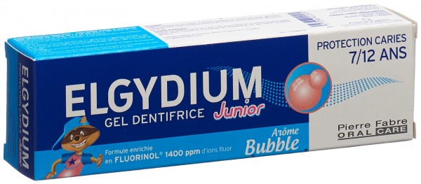 ELGYDIUM Junior Bubble 7-12 J Zahnpasta 50 ml