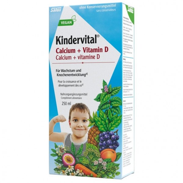 SALUS Kindervital Calcium + Vitamin D Saft 250 ml