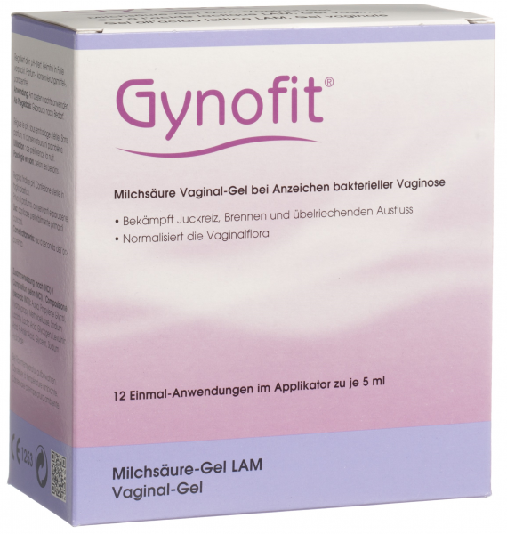 GYNOFIT Milchsäure-Gel Vaginalgel 12 x 5 ml
