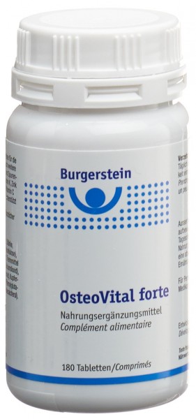 BURGERSTEIN OsteoVital forte Tabl Ds 180 Stk