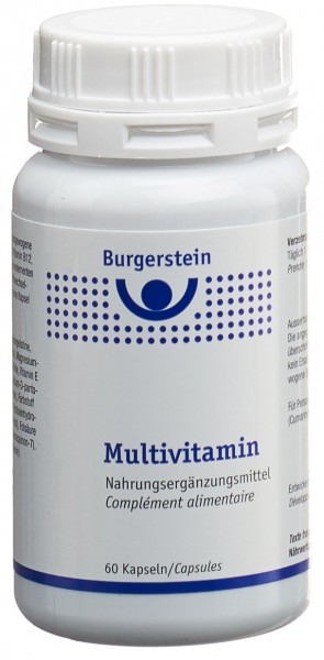 BURGERSTEIN Multivitamin Kaps Ds 60 Stk