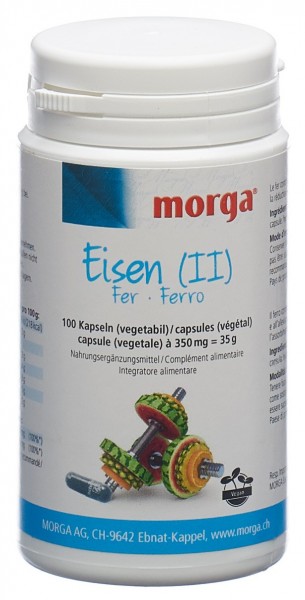 MORGA Eisen (II) Vegicaps 100 Stk
