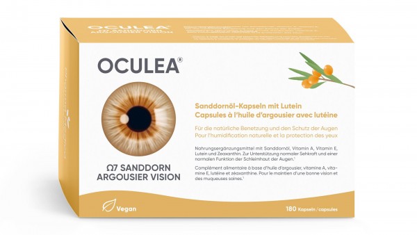 OCULEA Sanddorn Argousier Vision Kaps 180 Stk