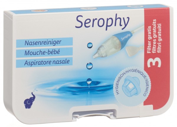 SEROPHY Nasenreiniger 1 Stück & 3 Filter