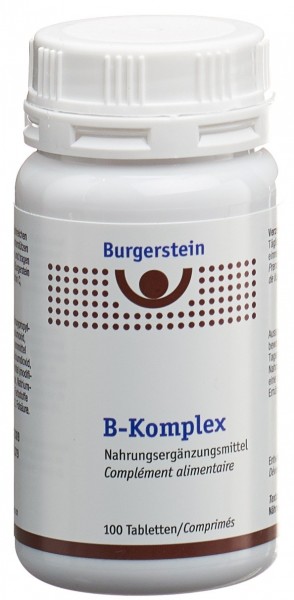 BURGERSTEIN B-Komplex Tabl 100 Stk