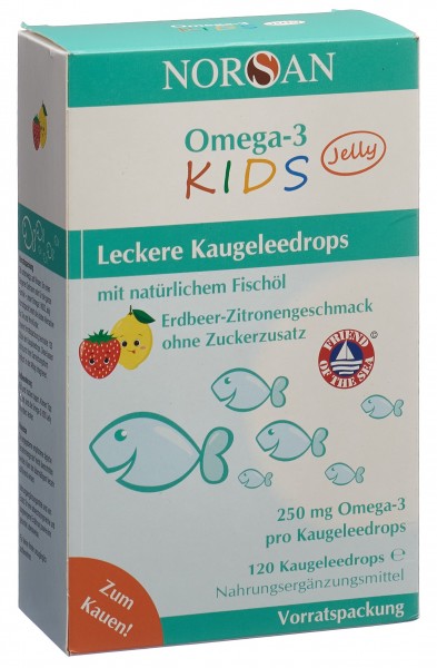 NORSAN Omega-3 KIDS Jelly 120 Stk