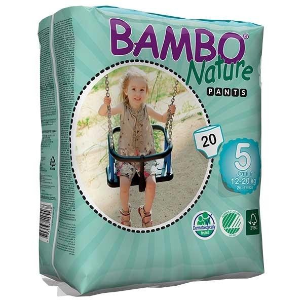 ABENA Bambo Nature Pants 5 Junior 12-18kg à 19 Stk. (1000019258)