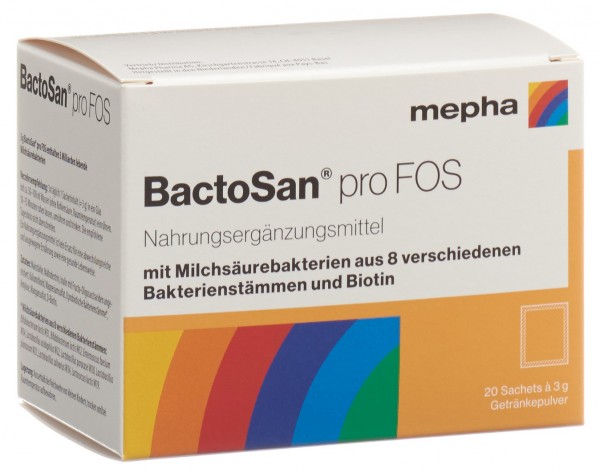 BACTOSAN pro FOS Getränkepulver 20 Btl 3 g