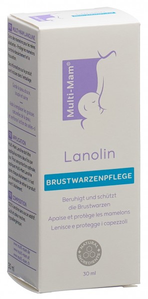 MULTI-MAM Lanolin Brust-Salbe Tb 30 ml