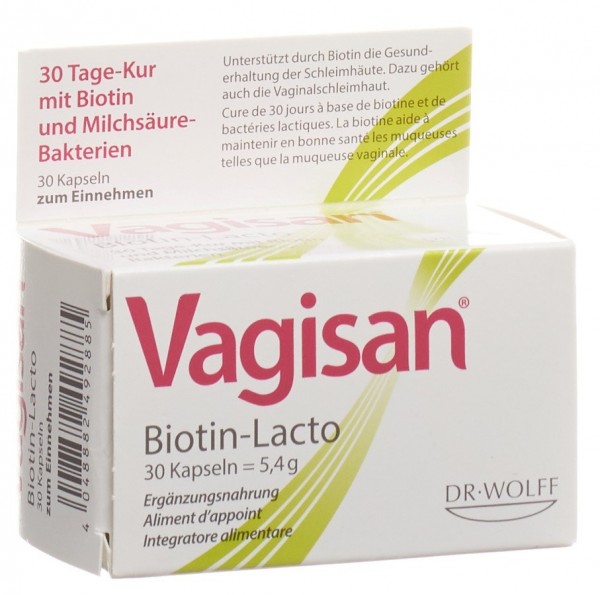VAGISAN Biotin-Lacto Kaps 30 Stk
