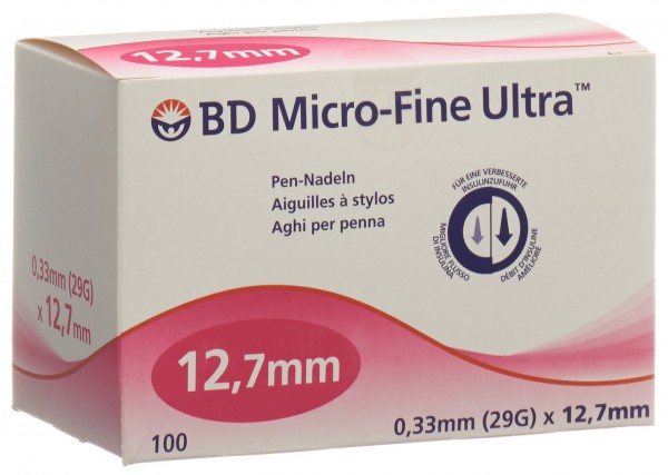 BD MICRO-FINE ULTRA Pen-Nadel 0.33x12.7mm 100 Stk
