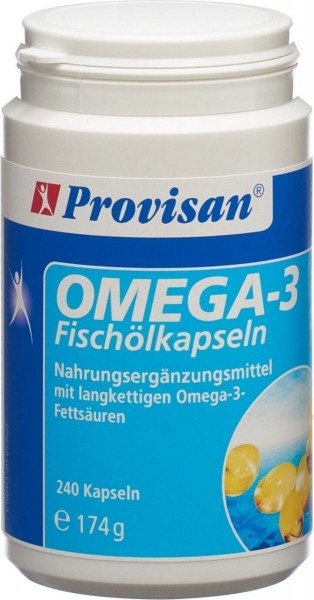 PROVISAN Omega 3 Fischöl Kaps Ds 240 Stk