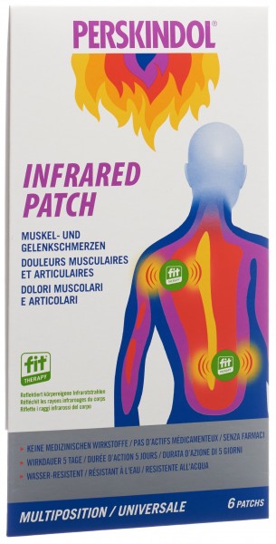 PERSKINDOL Infrared Patch Multiposition 6 Stk