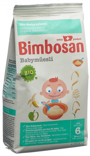 BIMBOSAN Bio-Babymüesli Btl 500 g