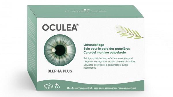 OCULEA BLEPHA PLUS 28 Tücher+1 Augenpad
