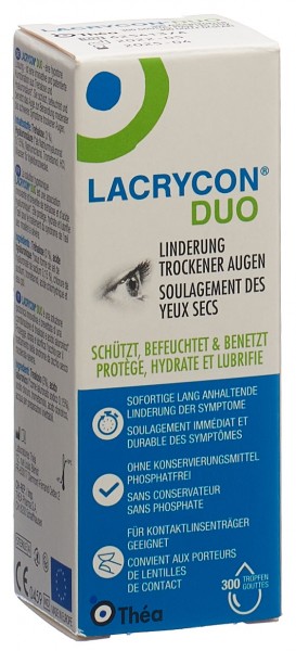LACRYCON DUO Gtt Opht Fl 10 ml