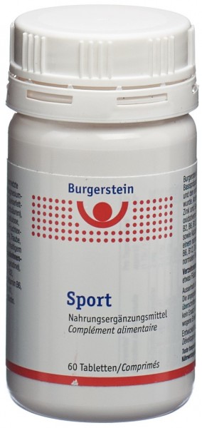 BURGERSTEIN Sport Tabl 60 Stk