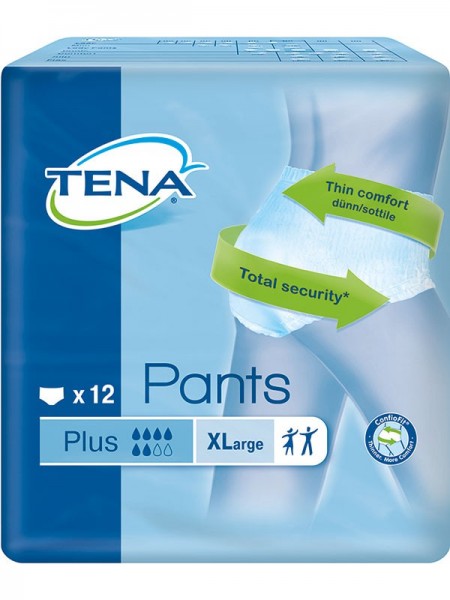 TENA Pants Plus XL 120-160cm à 12 Stk.