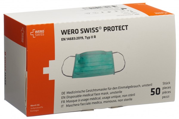 WERO SWISS Protect Maske Typ II R 50 Stk