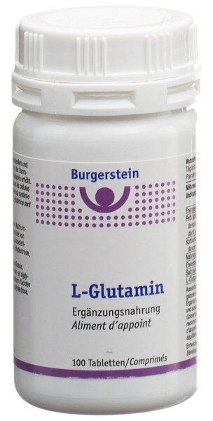 BURGERSTEIN L-Glutamin Tabl 100 Stk