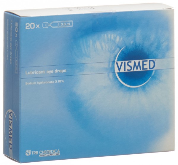 VISMED Gtt Opht 1.8 mg/ml 20 Monodos 0.3 ml