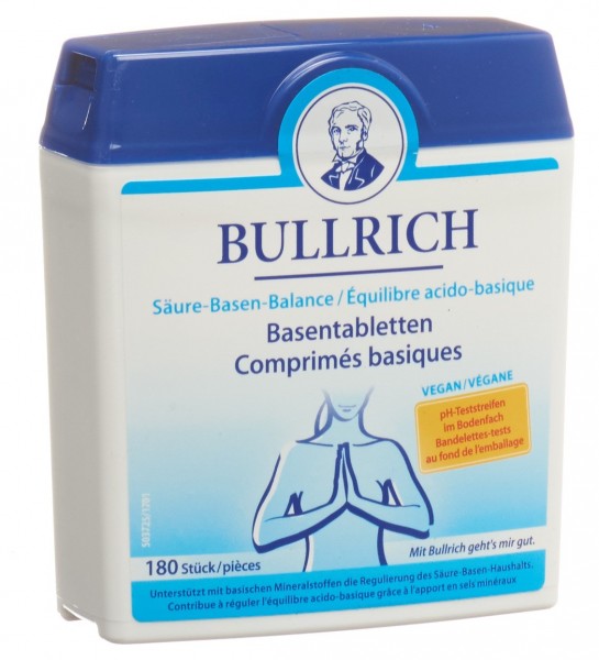 BULLRICH Säure-Basen-Balance Basentablett 180 Stk