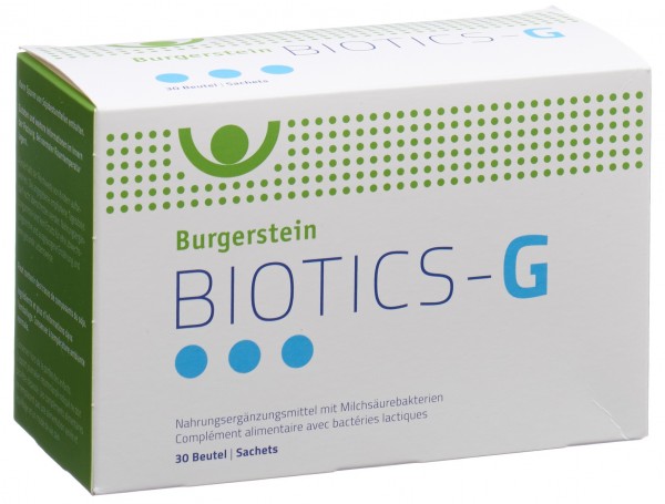 BURGERSTEIN Biotics-G Plv Btl 30 Stk
