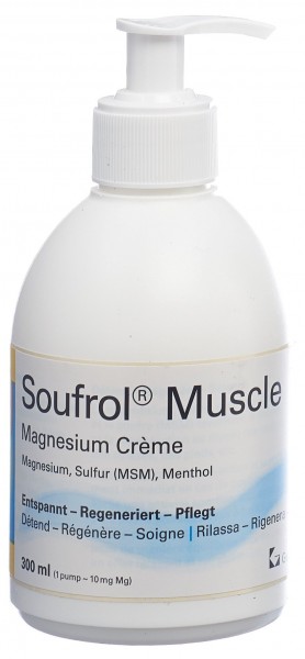 SOUFROL Muscle Magnesium Creme Cool Disp 300 ml