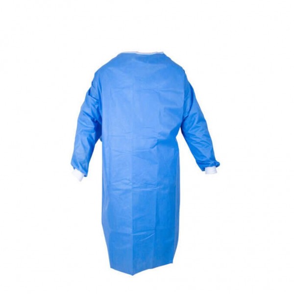 Schutzkittel 40 gr. blau Grösse XL (unsteril, einzeln verpackt)